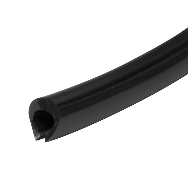 Track Repair Cap, Black Plastic, 120 in. Length (Single Pack)